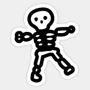 Skeleton Sticker